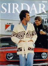 _Starsky-Hutch_ style jacket - [in] Sirdar Sportswool, Sirdar Sherpa, 32-46 inch