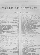 godeys_lxviii_table_of_contents