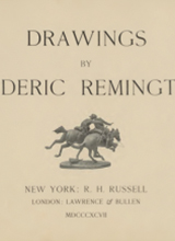 Drawings by Remington, Frederic, 1861-1909