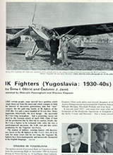 Profile 242 The IK Fighters Jugoslav WW2