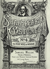 Shakespearian costumes - the merry wives of Windsor