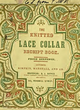 The knitted lace collar receipt book