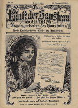 Das Blatt der Hausfrau 1900