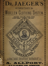 Dr. Jaeger's sanitary woollen clothing system net price list