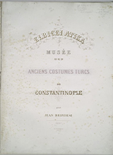 Jean Brindesi - Musee des anciens costumes turcs de Constantinople_Турецкий костюм (1850)
