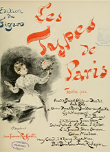 Les types de Paris by Goncourt, Edmond de, 1822-1896