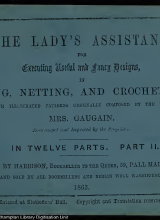 The Lady's Assistant for executing useful and fancy designs in knitting, netting, and crochet work - 4