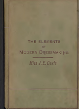 The elements of modern dressmaking for the amateur and professional dressmaker